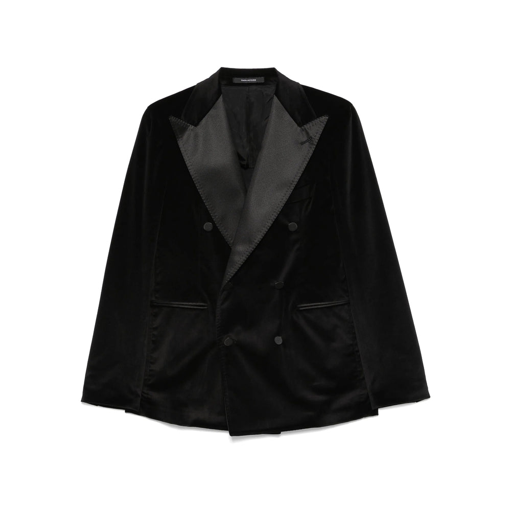 Tagliatore Black Jackets - Blazers Men