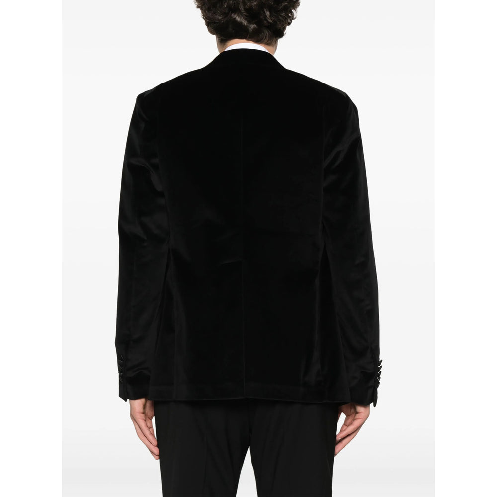 Tagliatore Black Jackets - Blazers Men