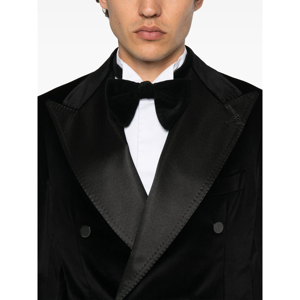 Tagliatore Black Jackets - Blazers Men
