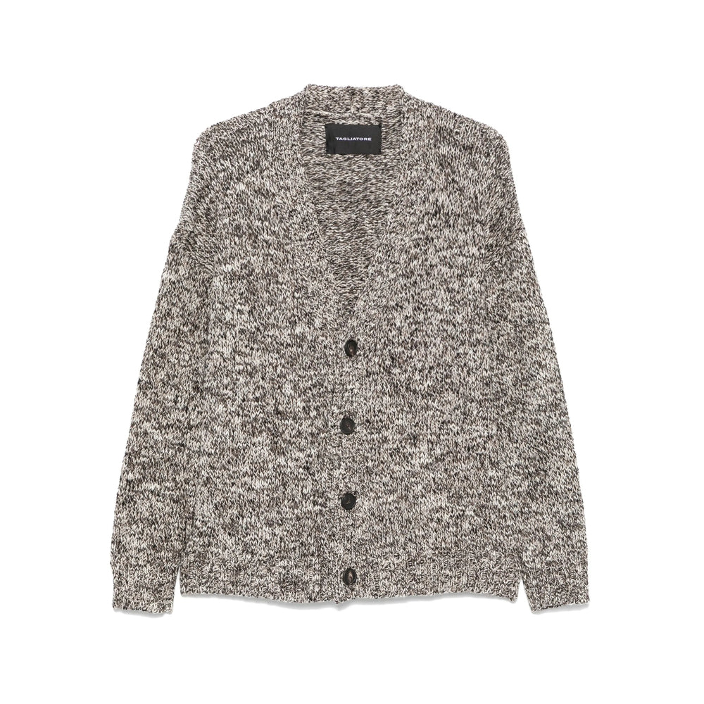 Tagliatore Neutrals Sweaters & Knitwear - Cardigans Men