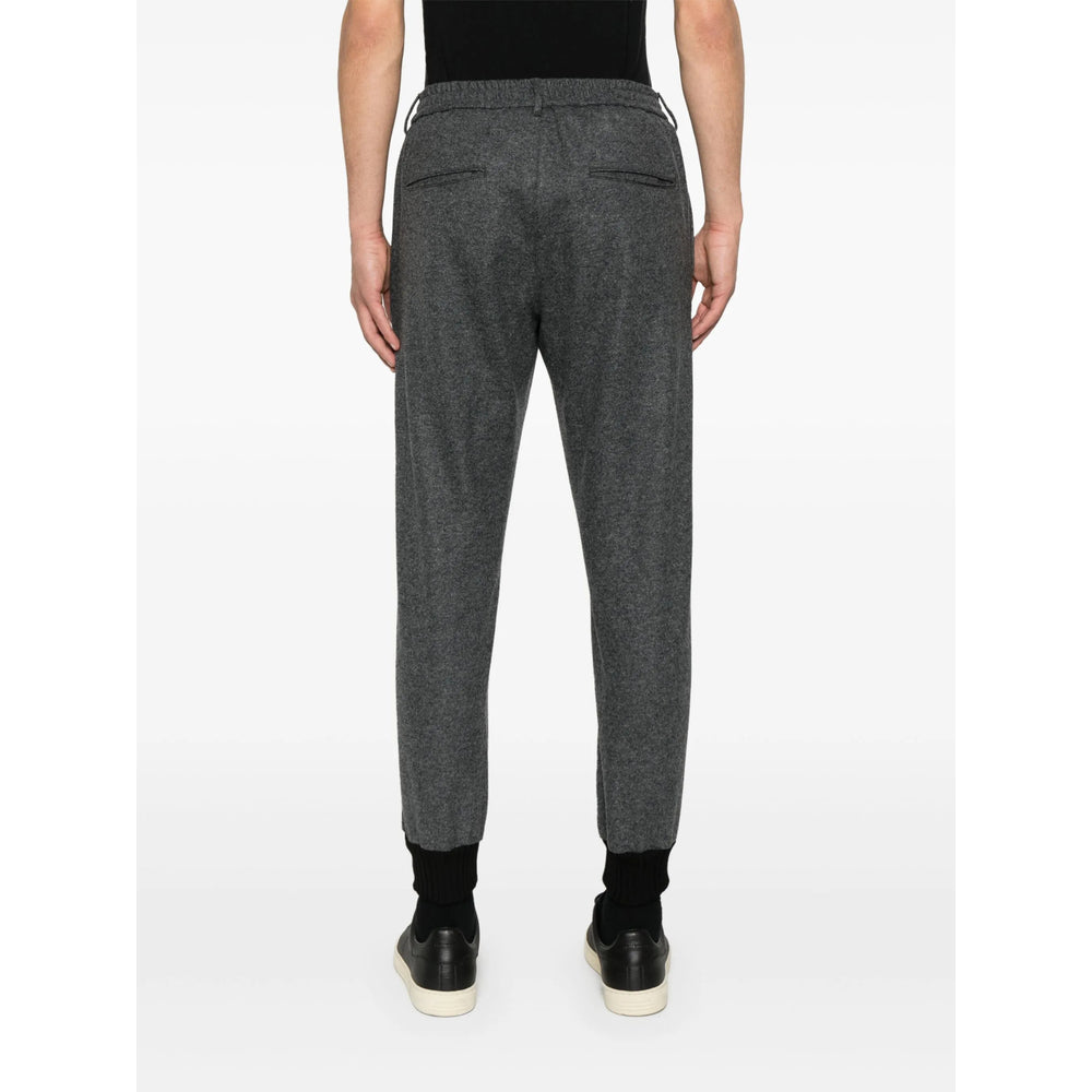 Tagliatore Grey Trousers - Track Pants Men