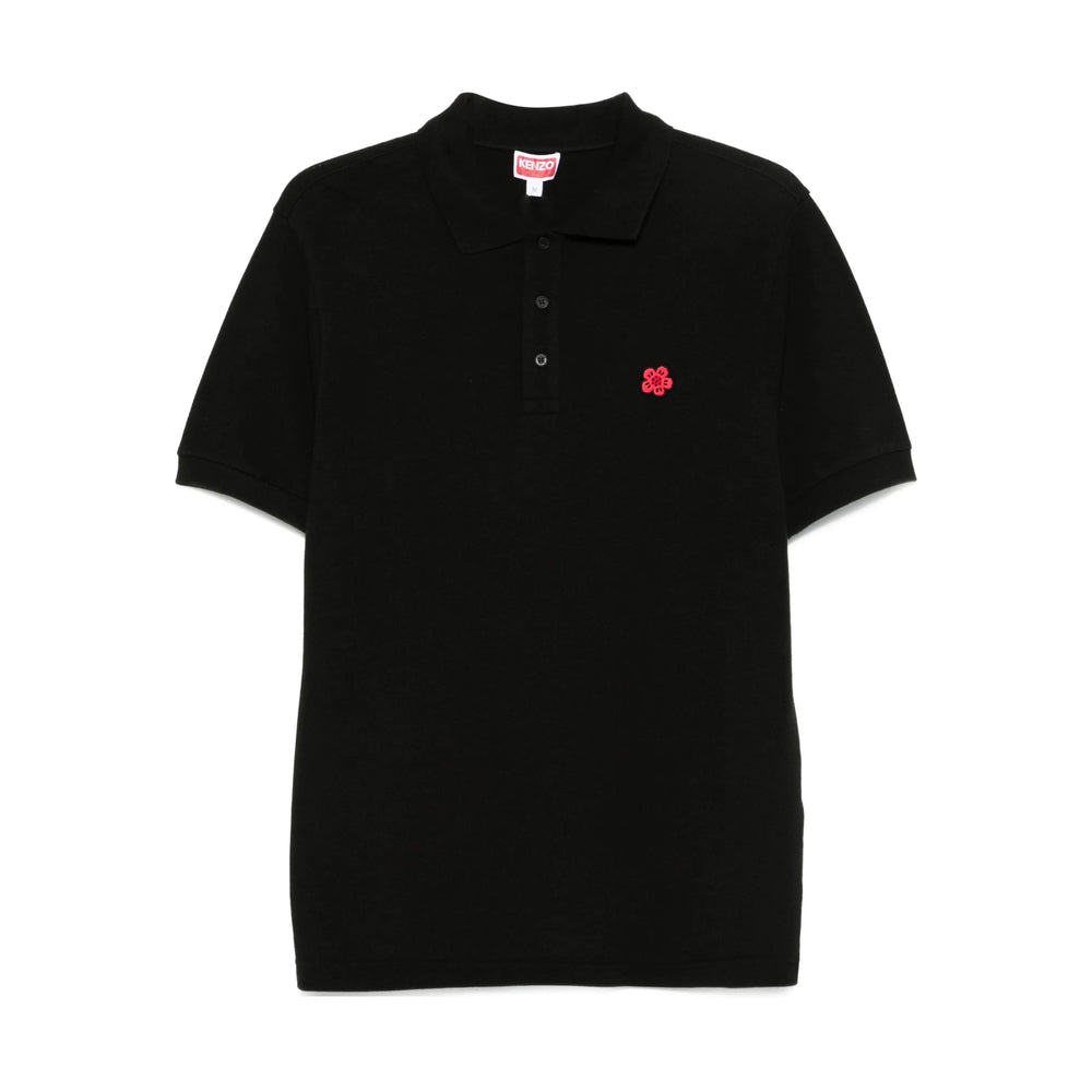 Kenzo Black Polo Shirts Men