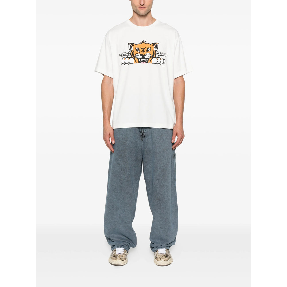 Kenzo White T-Shirts & Vests - T-Shirts Men