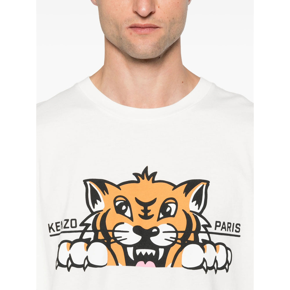 Kenzo White T-Shirts & Vests - T-Shirts Men