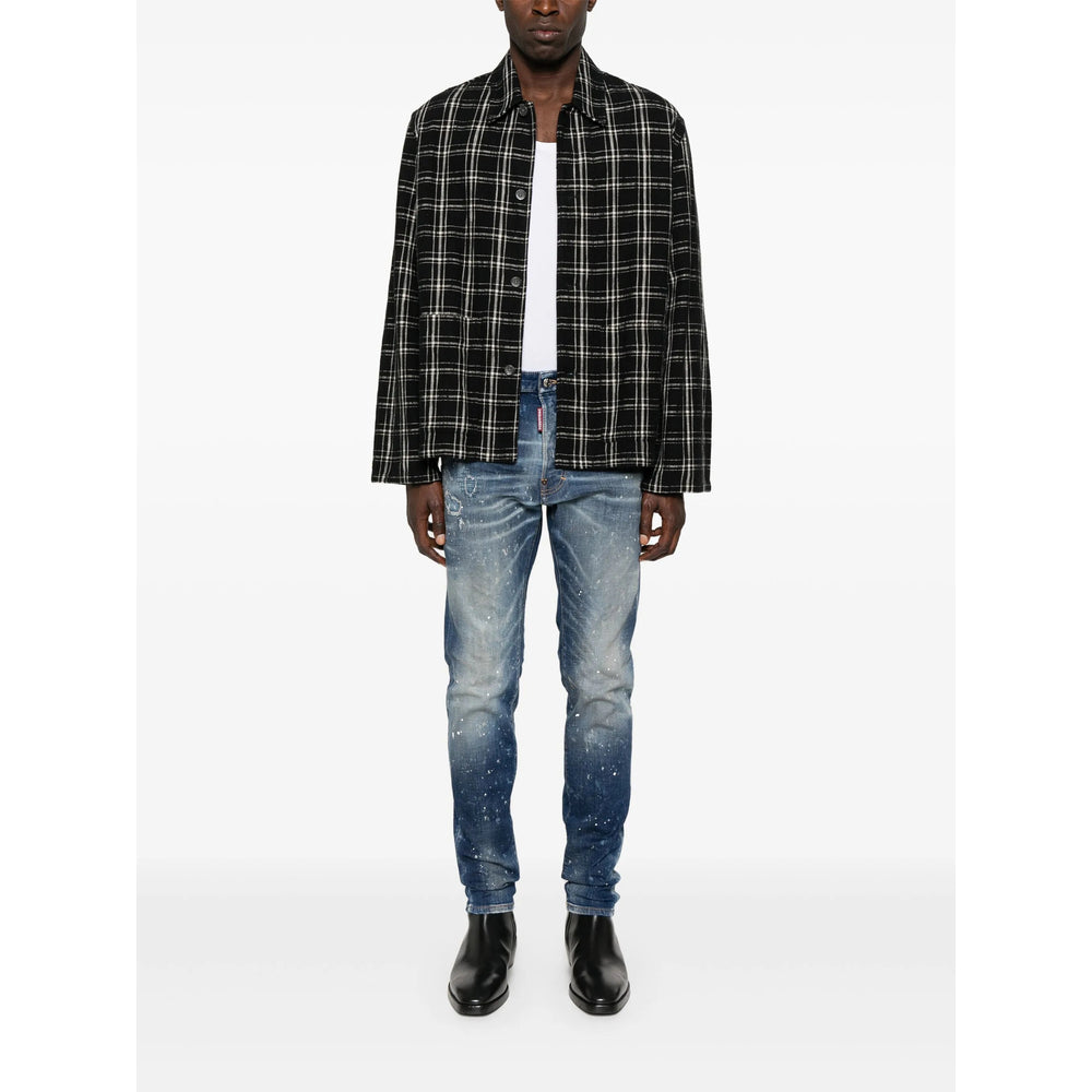 Dsquared2 Blue Denim - Slim-Fit Jeans Men