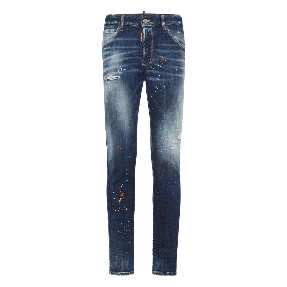 Dsquared2 Blue Denim - Regular & Straight-Leg Jeans Men