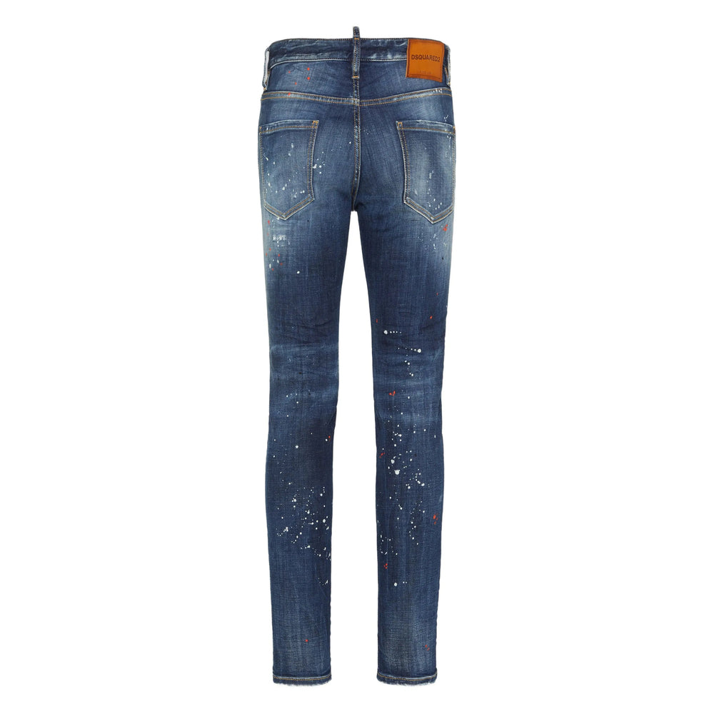 Dsquared2 Blue Denim - Regular & Straight-Leg Jeans Men