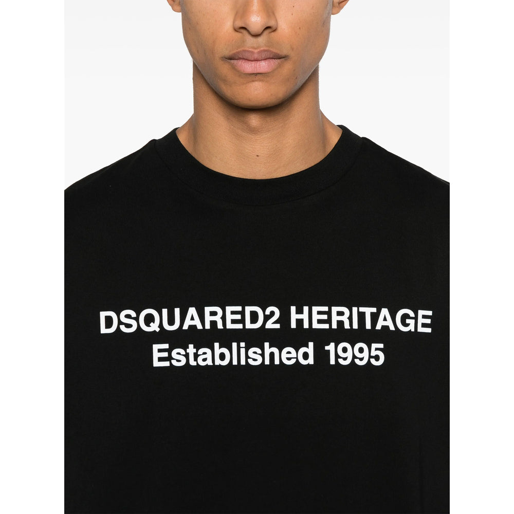 Dsquared2 Black T-Shirts & Vests - T-Shirts Men
