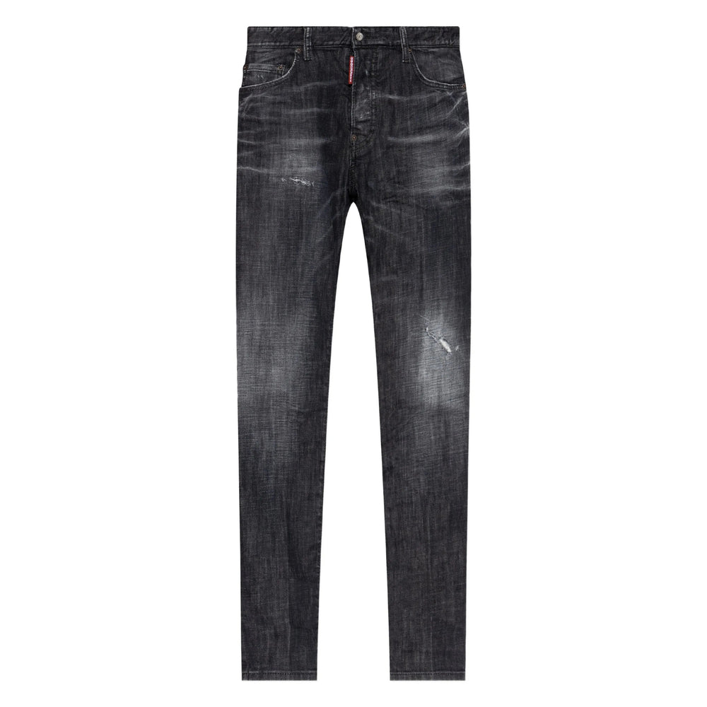 Dsquared2 Black Denim - Regular & Straight-Leg Jeans Men