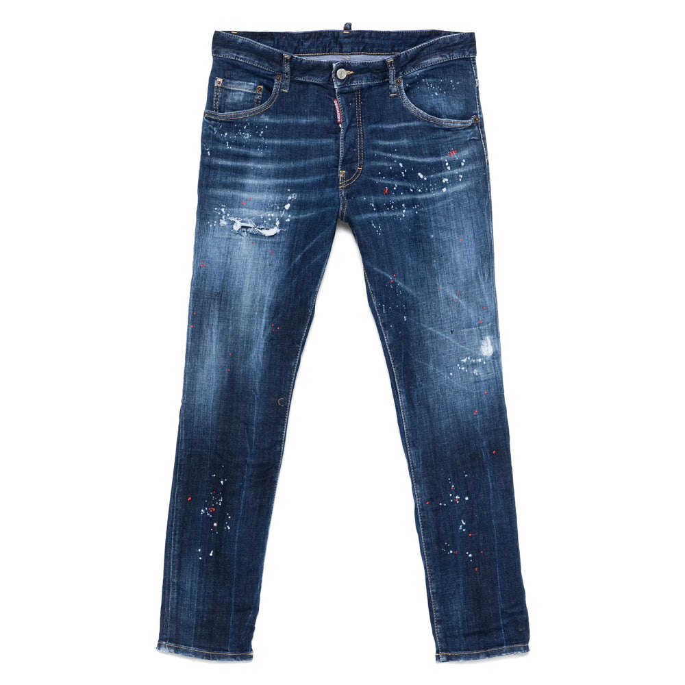 Dsquared2 Blue Denim - Slim-Fit Jeans Men