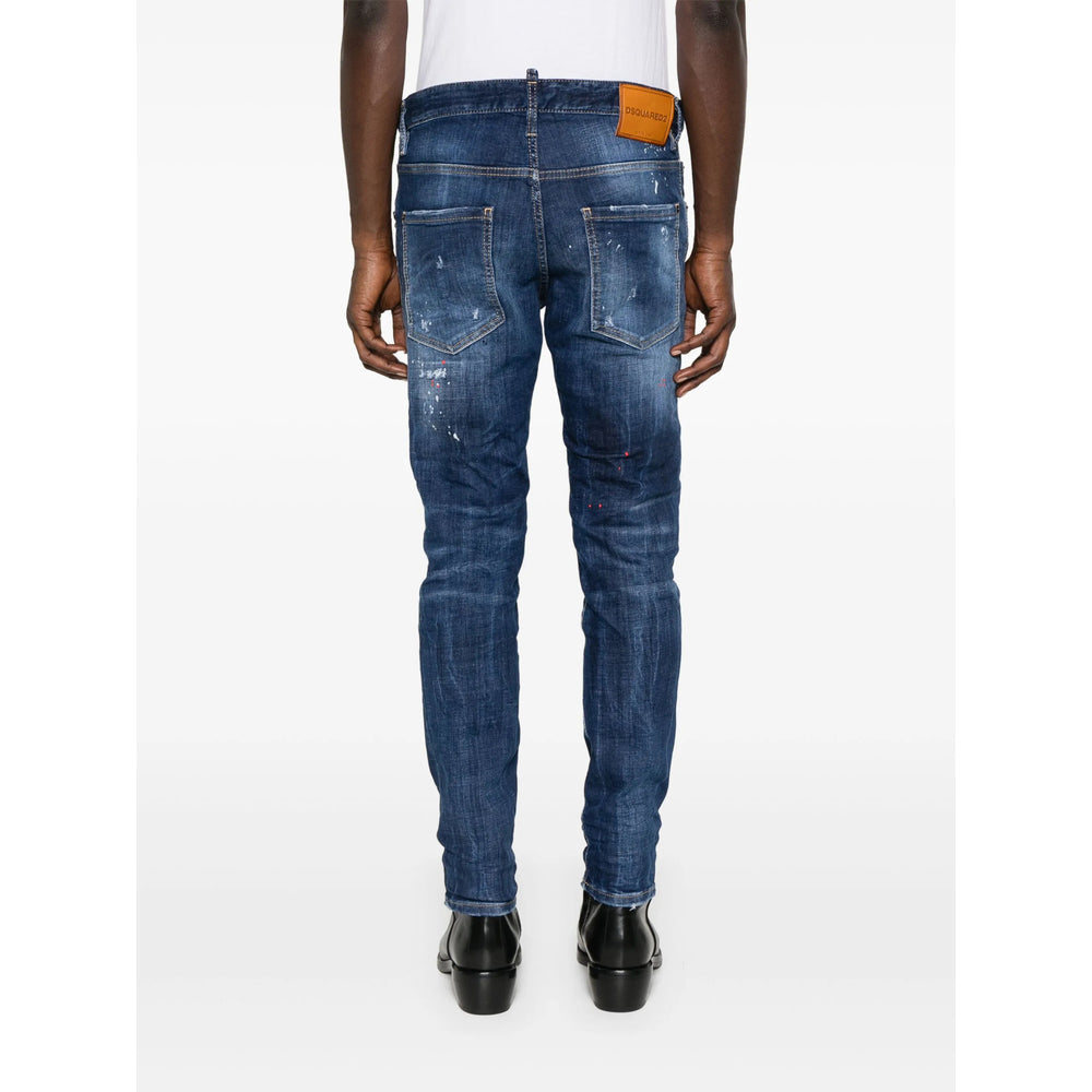 Dsquared2 Blue Denim - Slim-Fit Jeans Men