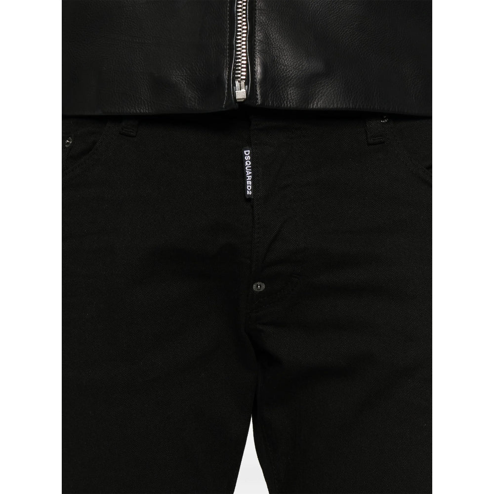 Dsquared2 Black Denim - Regular & Straight-Leg Jeans Men