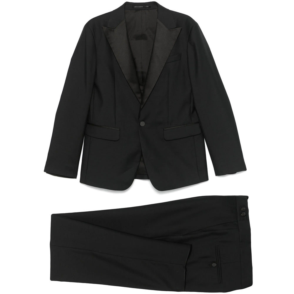 Dsquared2 Black Suits - Single Breasted Suits Men