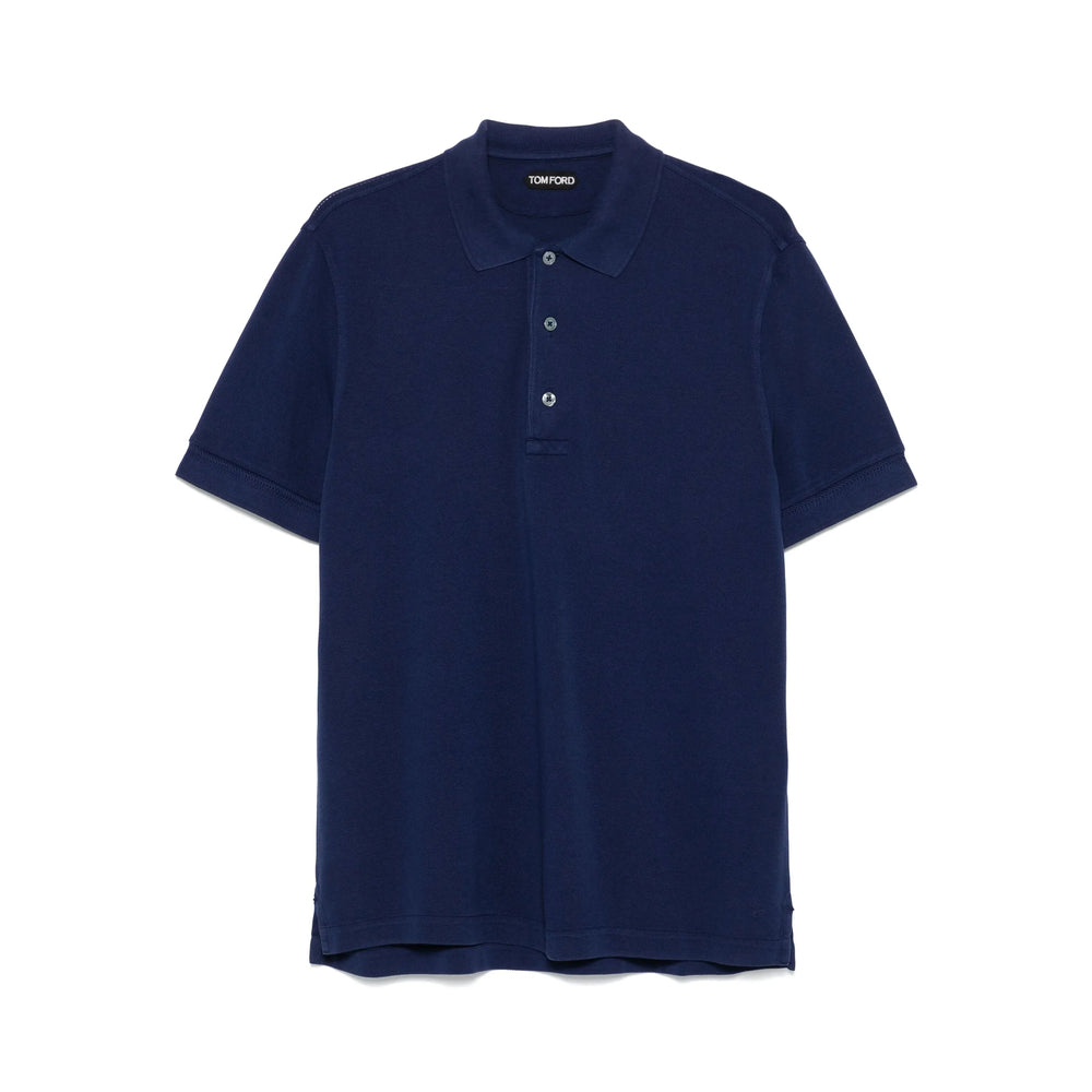Tom Ford Blue Polo Shirts Men