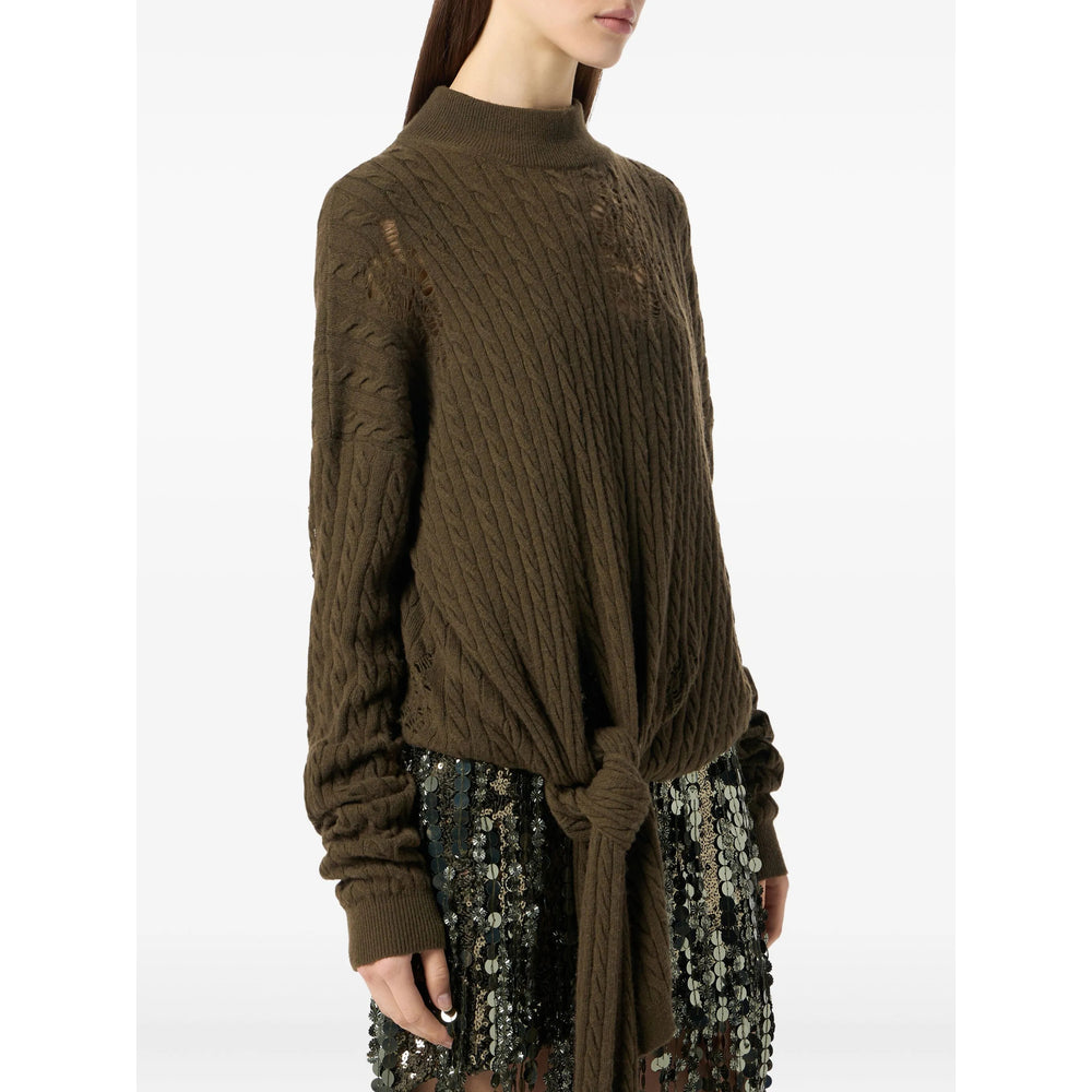 Blumarine Green Knitwear - Jumpers Women