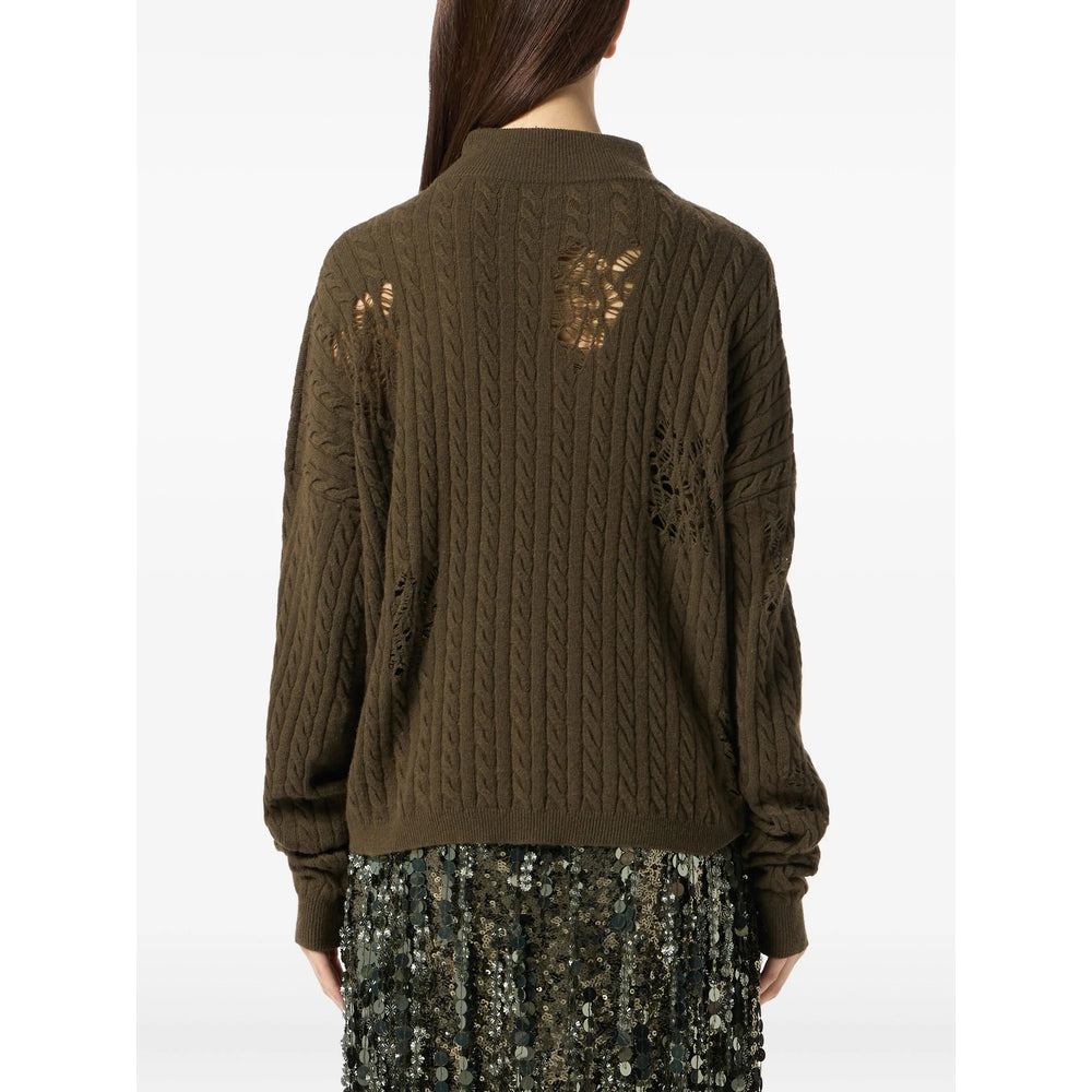 Blumarine Green Knitwear - Jumpers Women