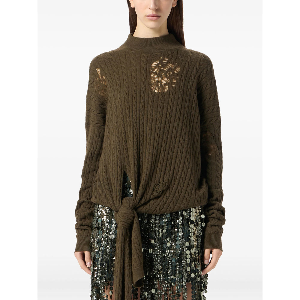 Blumarine Green Knitwear - Jumpers Women