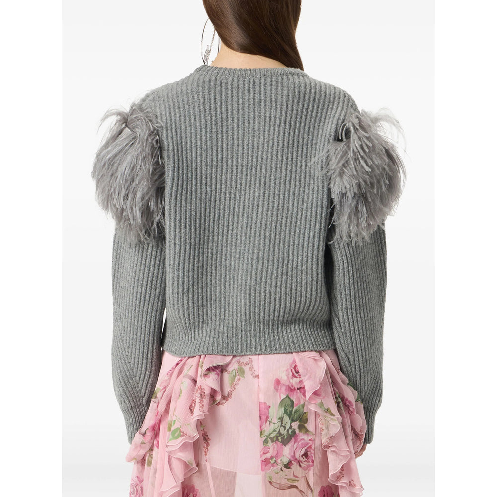 Blumarine Grey Knitwear - Jumpers Women