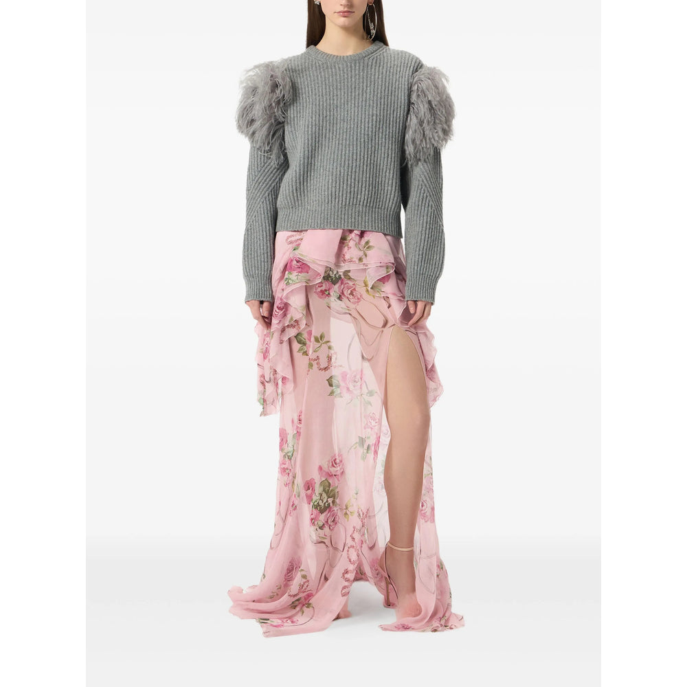 Blumarine Grey Knitwear - Jumpers Women