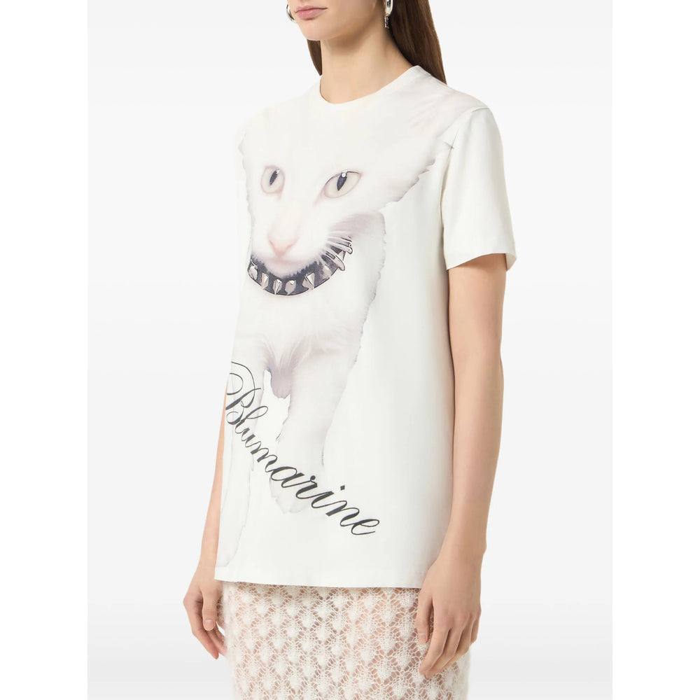 Blumarine White Tops - T-Shirts & Jerseys Women