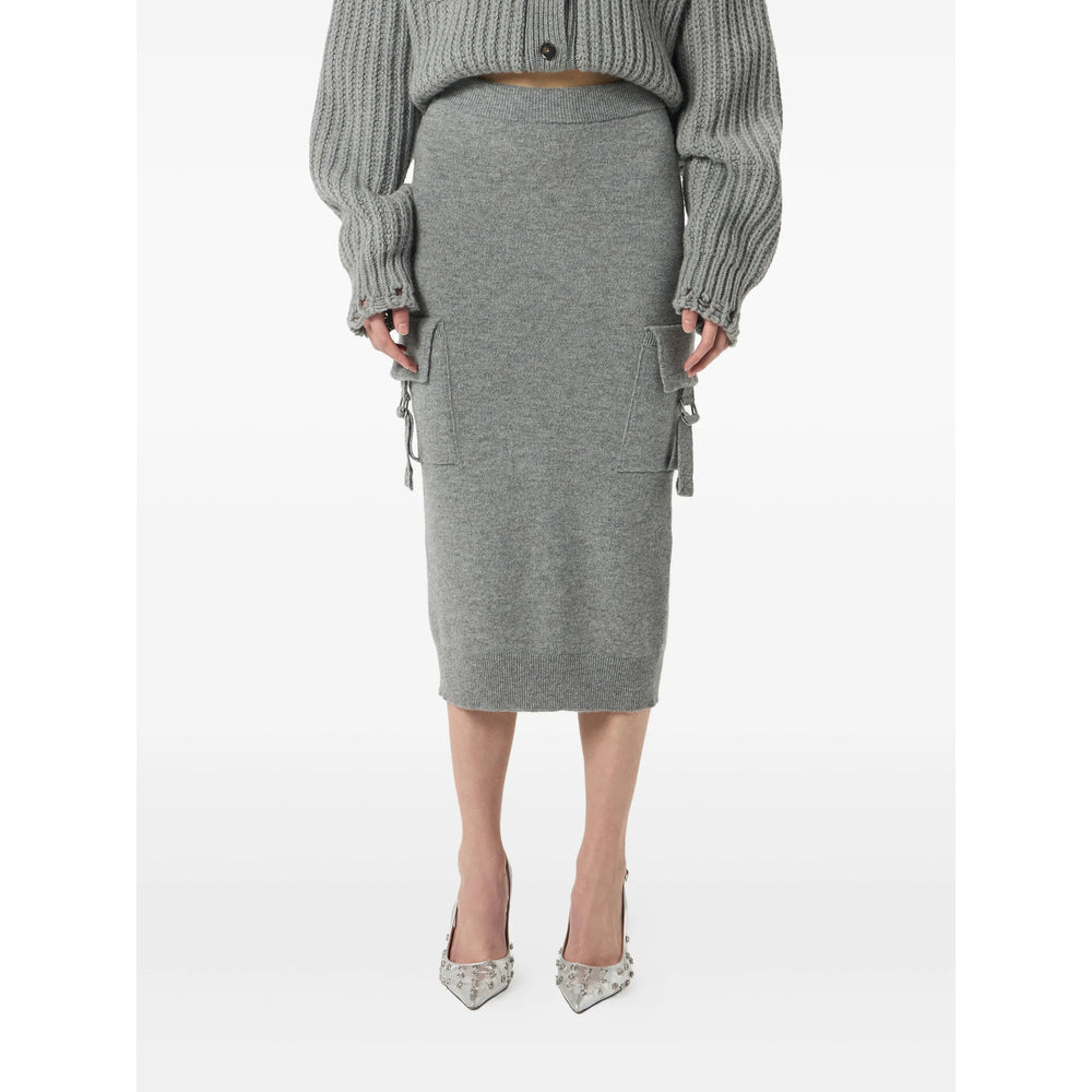 Blumarine Grey Skirts - Pencil Skirts Women