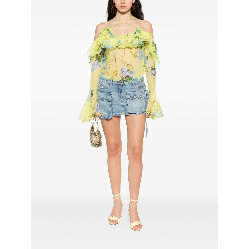 Blumarine Yellow Tops - Blouses Women