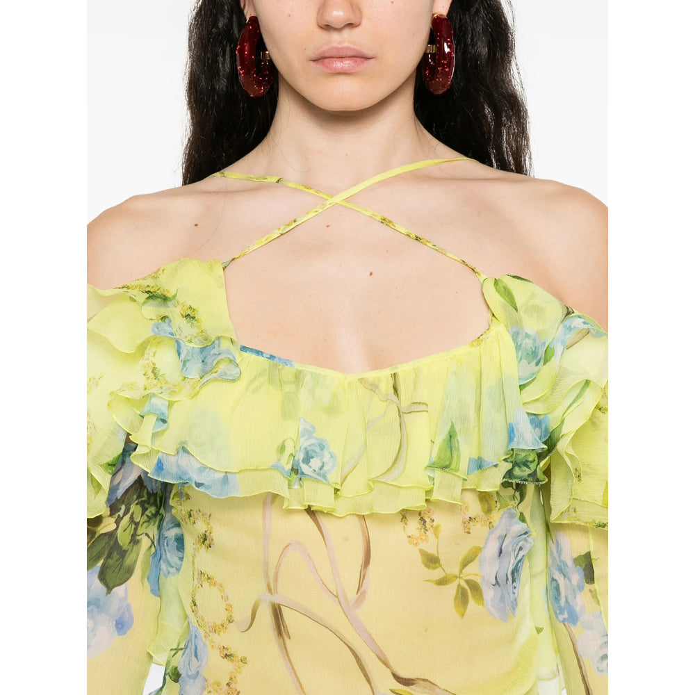 Blumarine Yellow Tops - Blouses Women