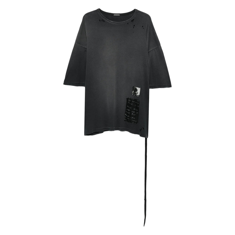 Ann Demeulemeester Black T-Shirts & Vests - T-Shirts Men