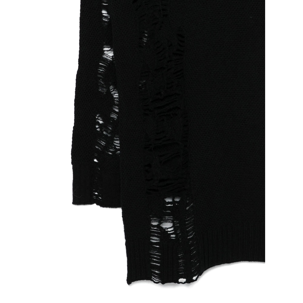 Ann Demeulemeester Black Scarves Men