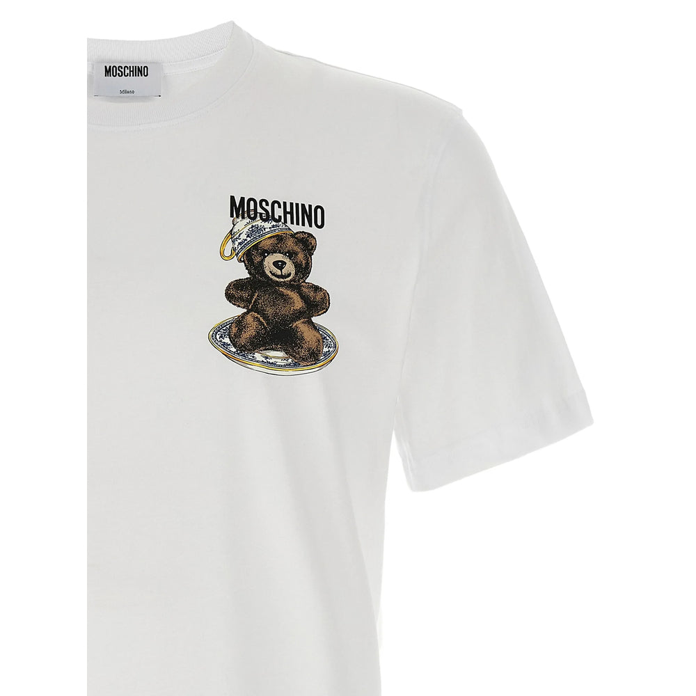 Moschino White T-Shirts & Vests - T-Shirts Men