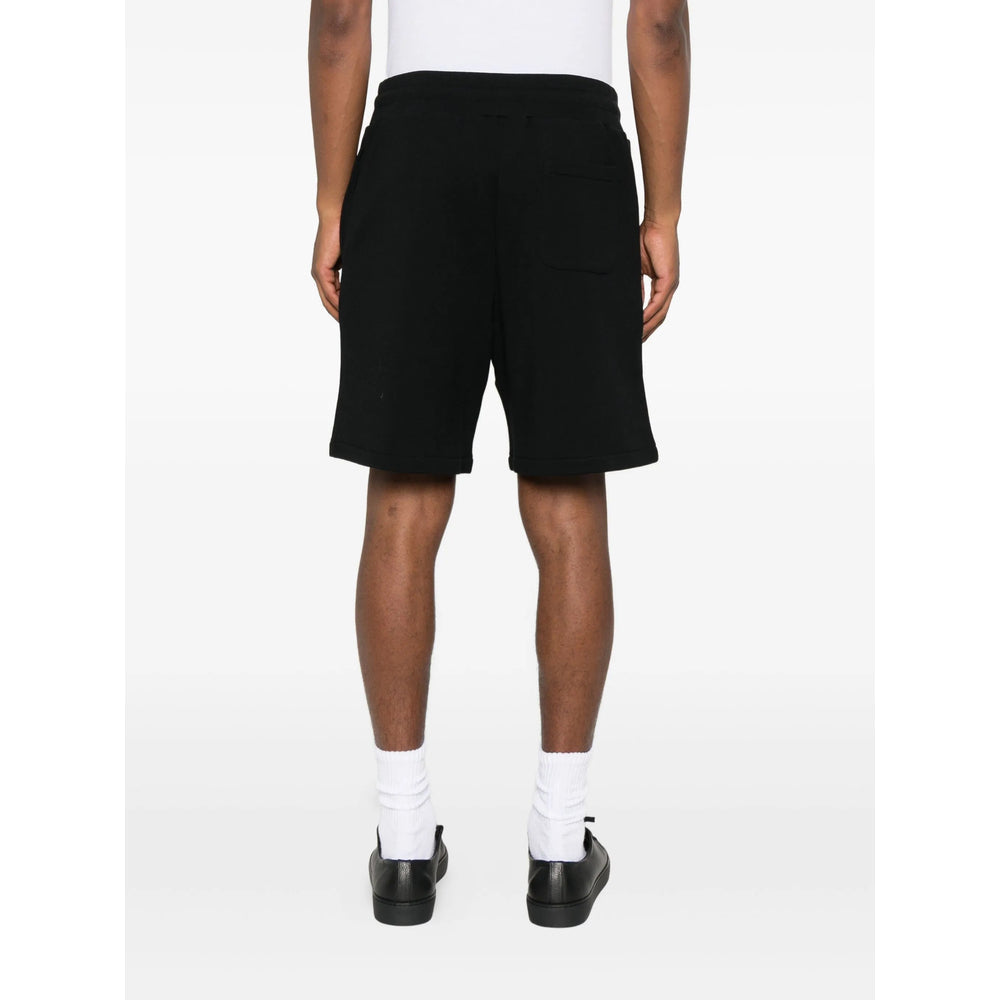 Moschino Black Shorts - Track & Running Shorts Men