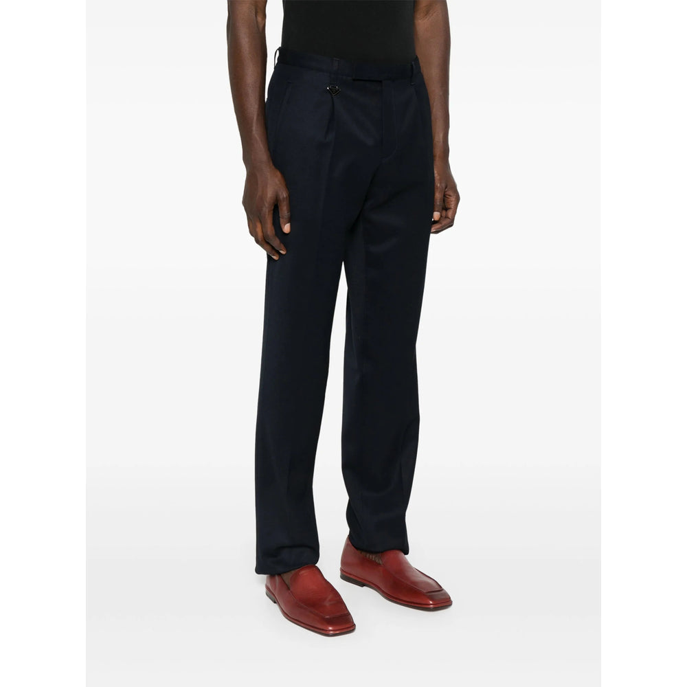 Prada Blue Trousers - Tailored Trousers Men