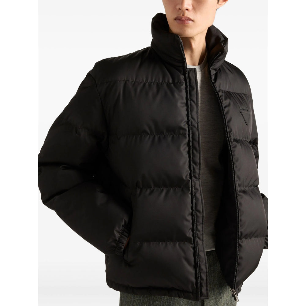 Prada Black Jackets - Padded & Down Jackets Men