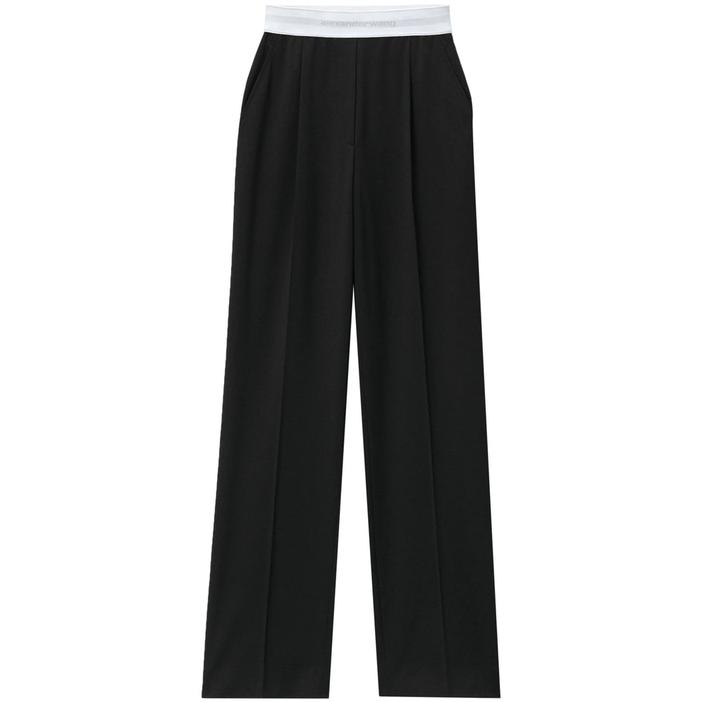 Alexander Wang Black Trousers - High-Waisted Trousers Women