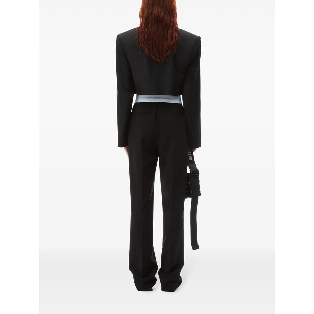 Alexander Wang Black Trousers - High-Waisted Trousers Women