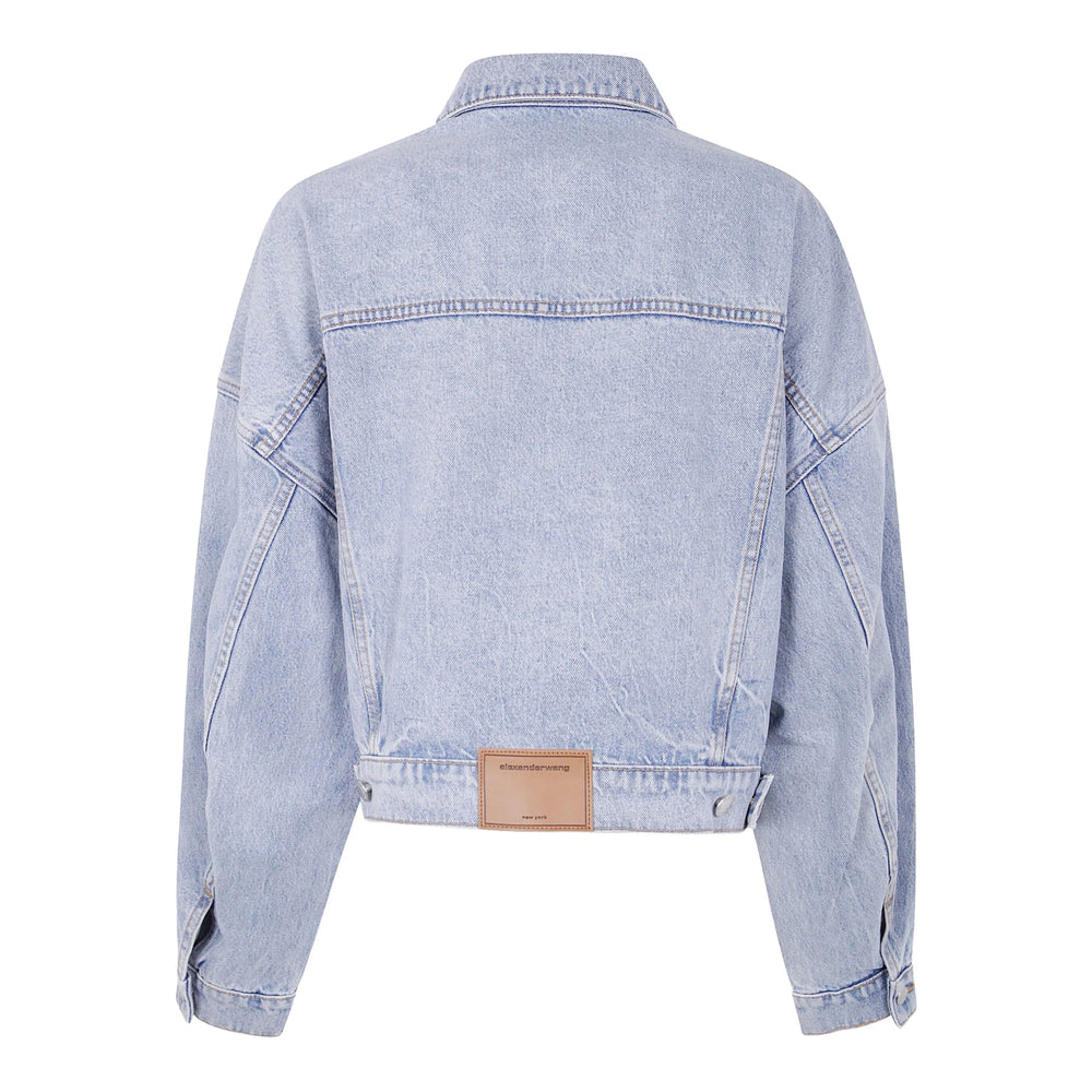 Alexander Wang Blue Jackets - Denim Jackets Women