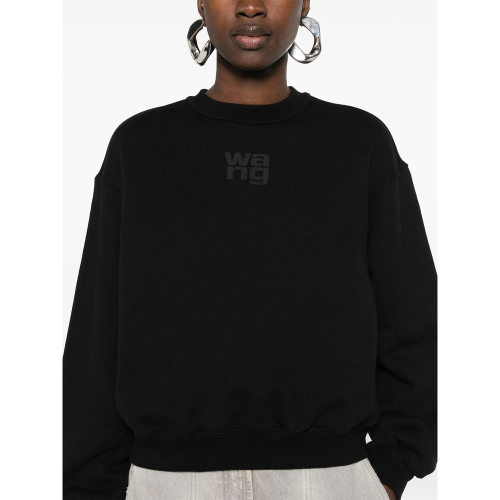 Alexander Wang Black Tops - Sweatshirts Women