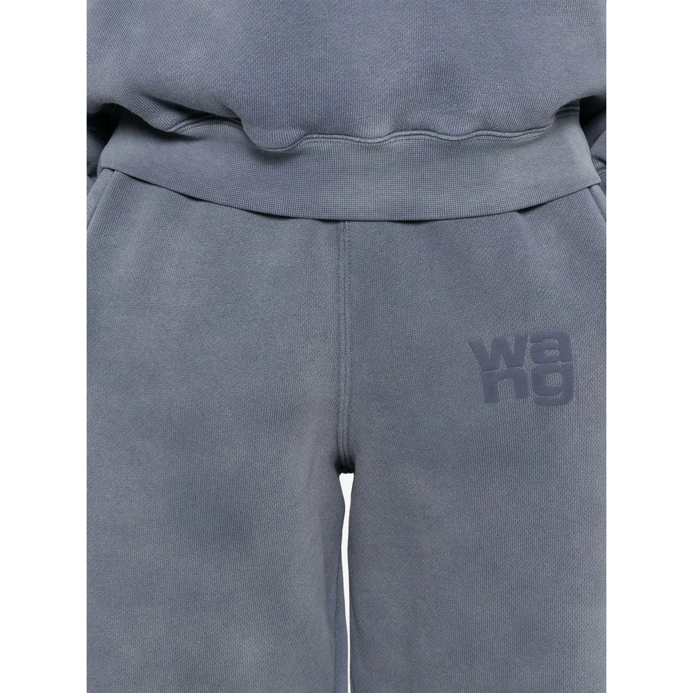 Alexander Wang Blue Trousers - Track Pants Women