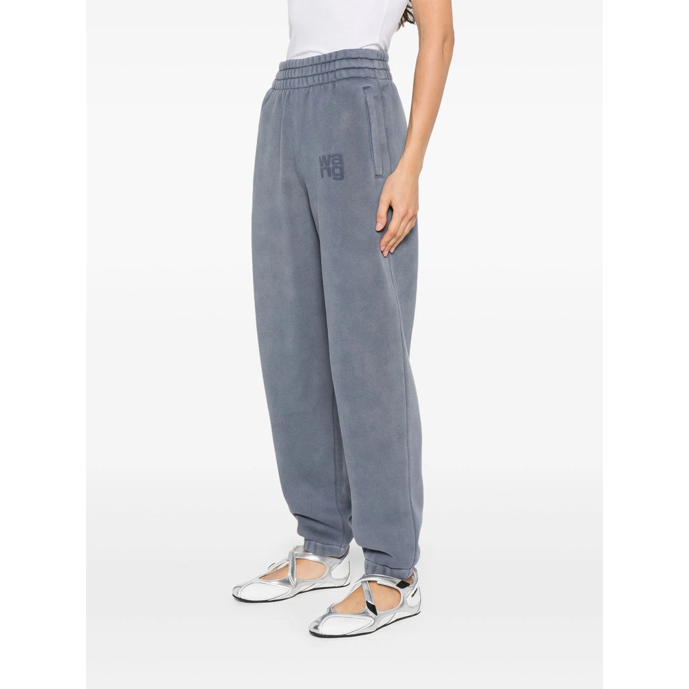 Alexander Wang Blue Trousers - Track Pants Women