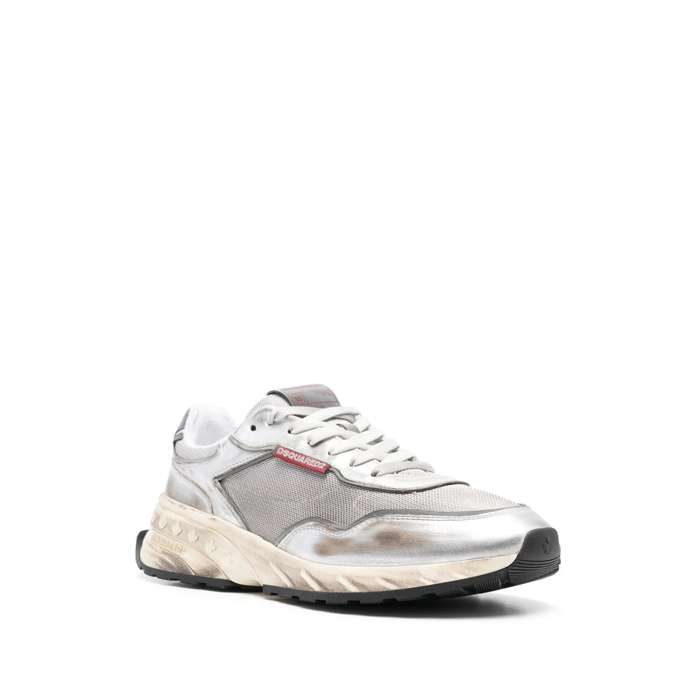 Dsquared2 Silver Trainers - Low-Tops Men
