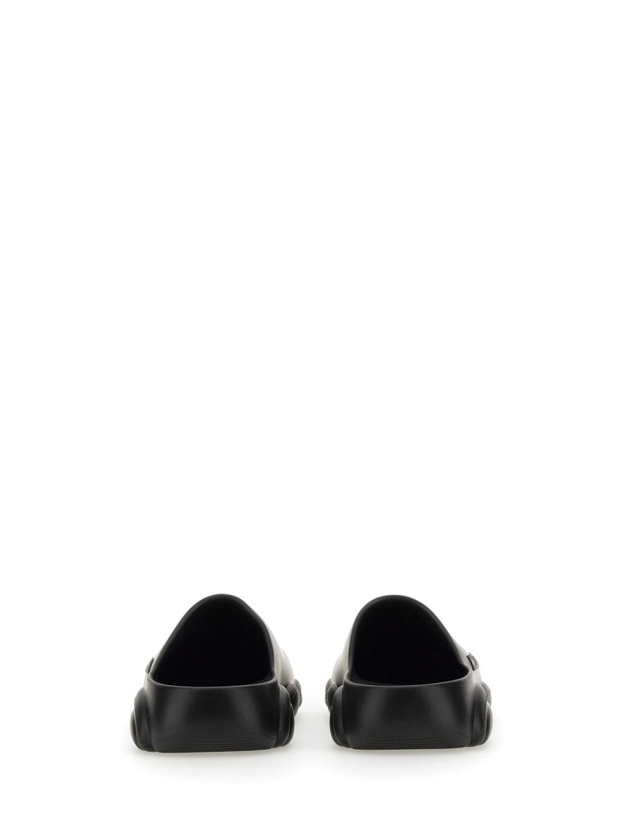 Moschino Women Rubber Teddy Sole Mules