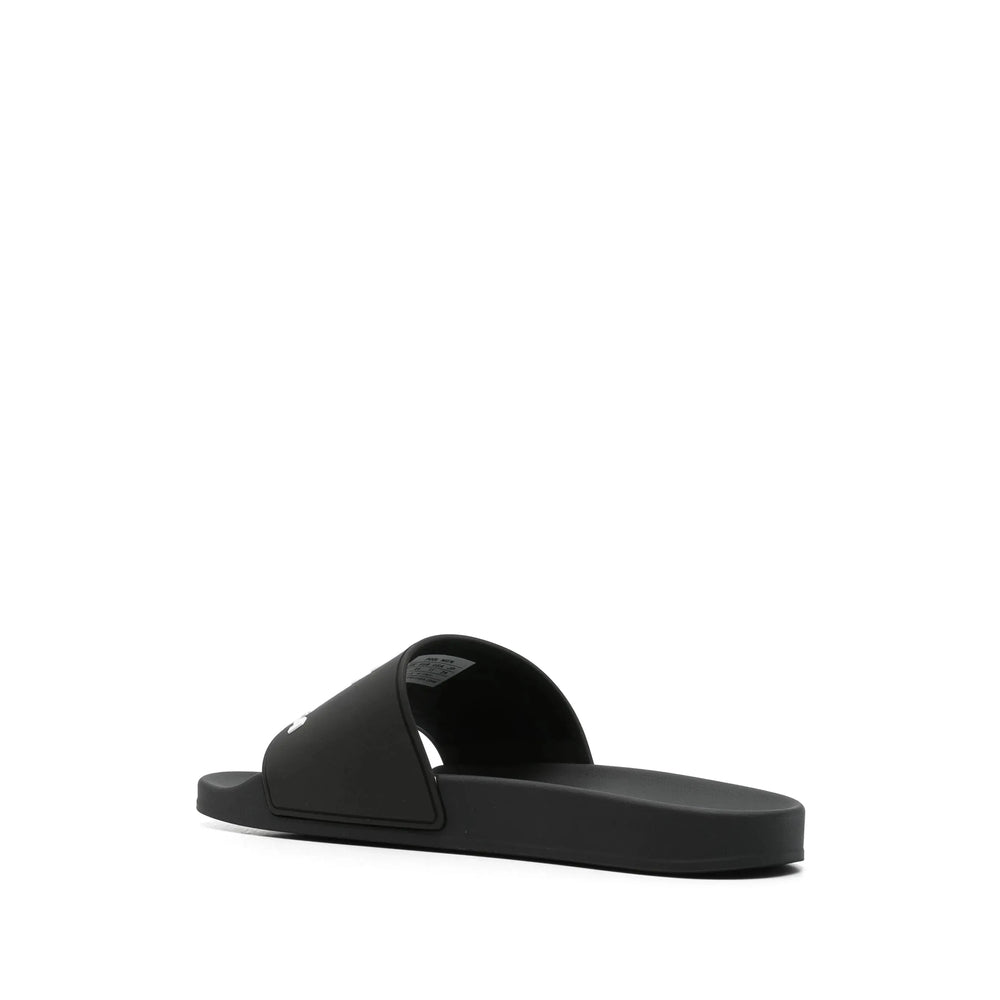Balenciaga Black Flip-Flops & Slides Men