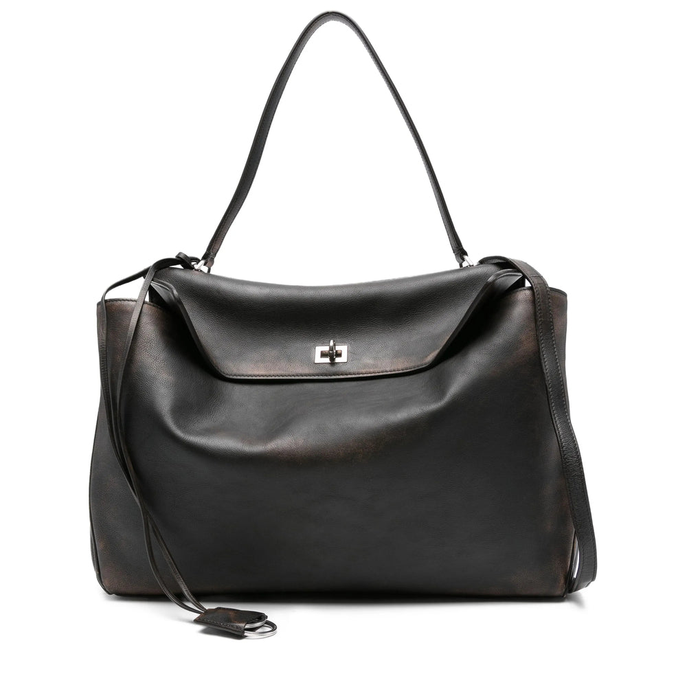 Balenciaga Brown Tote Bags Men