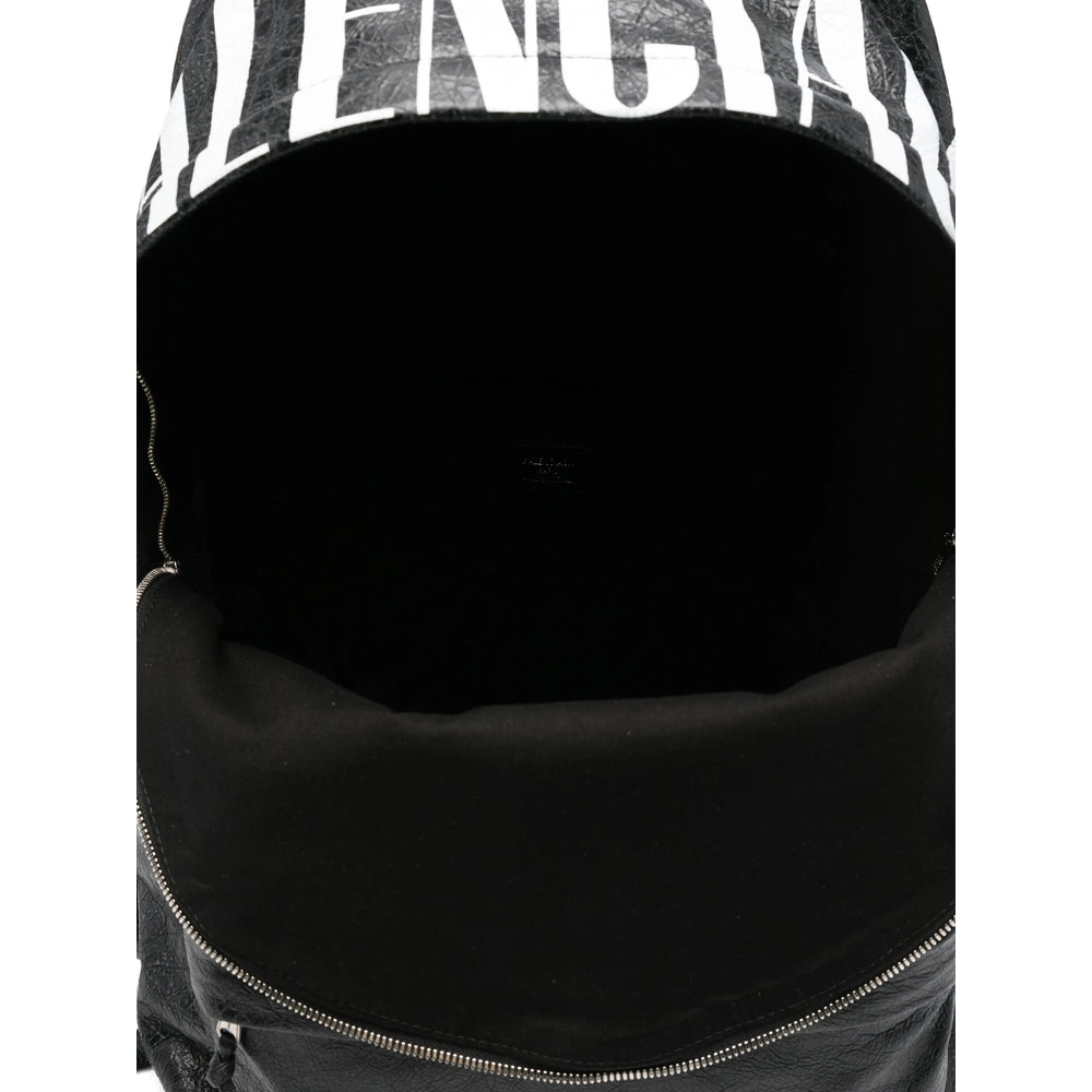 Balenciaga Black Backpacks Men