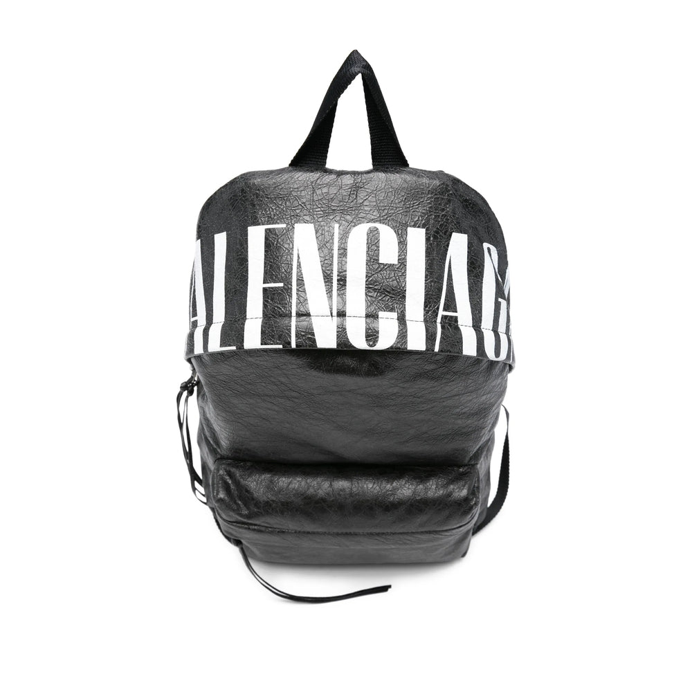 Balenciaga Black Backpacks Men