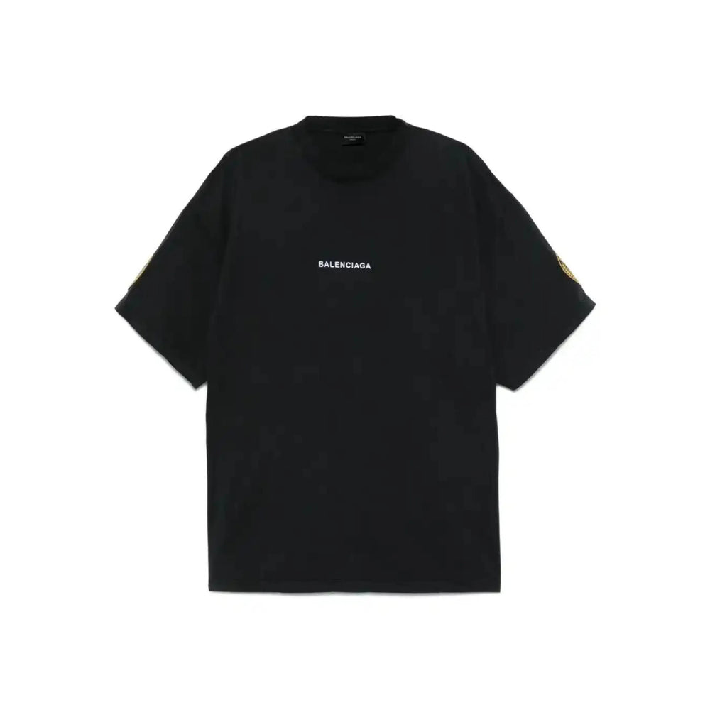 Balenciaga Black T-Shirts & Vests - T-Shirts Men