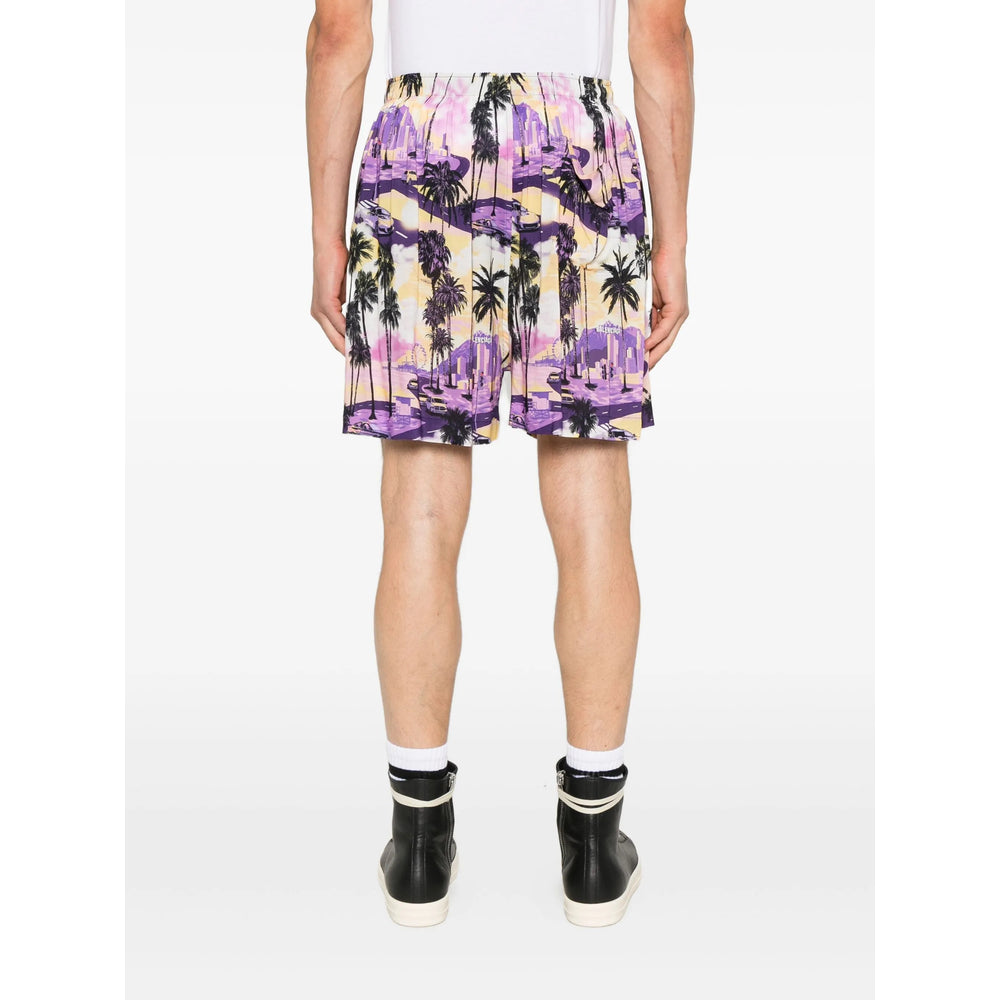 Balenciaga Purple Shorts - Bermuda Shorts Men