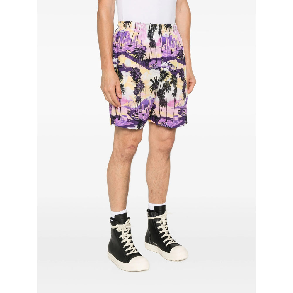Balenciaga Purple Shorts - Bermuda Shorts Men