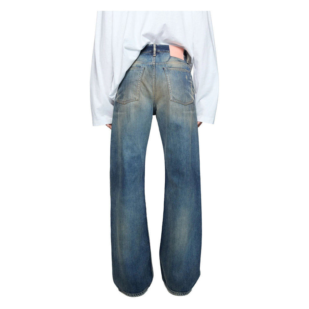 Acne Studios Blue Denim - Loose-Fit Jeans Men