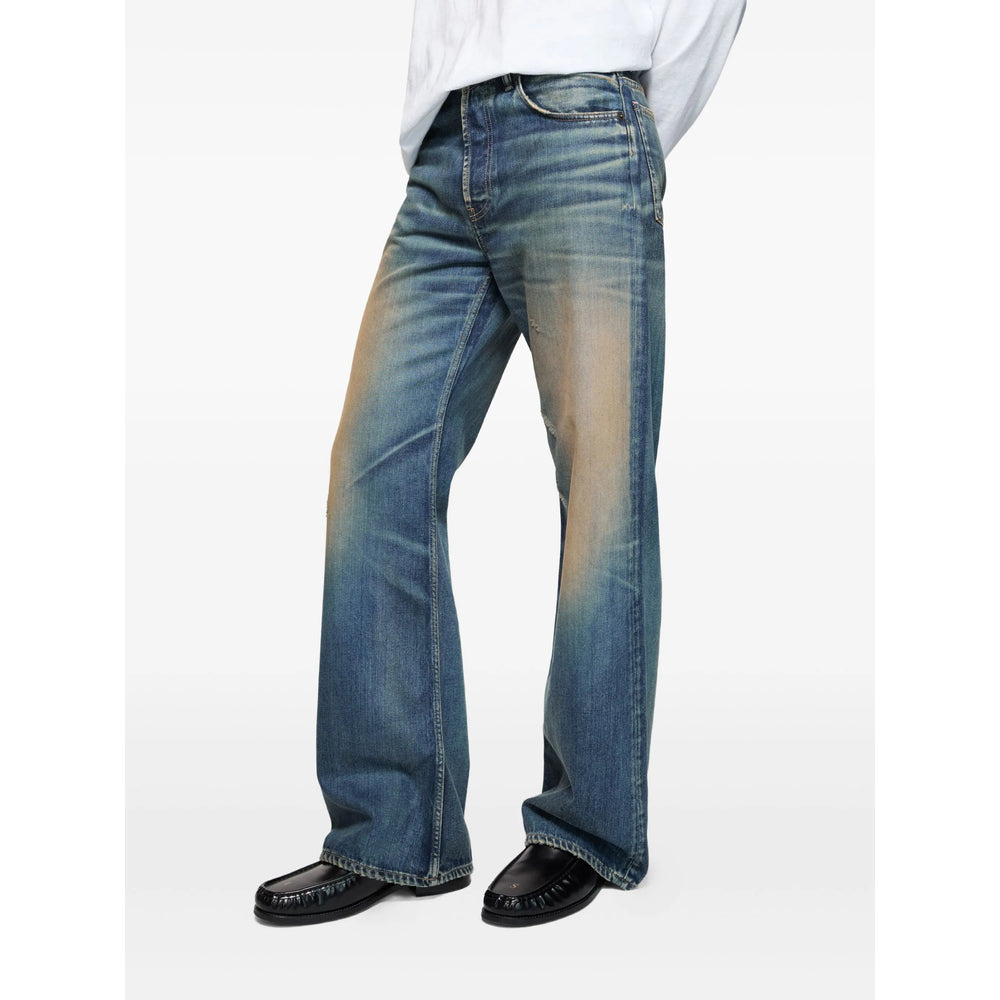 Acne Studios Blue Denim - Loose-Fit Jeans Men